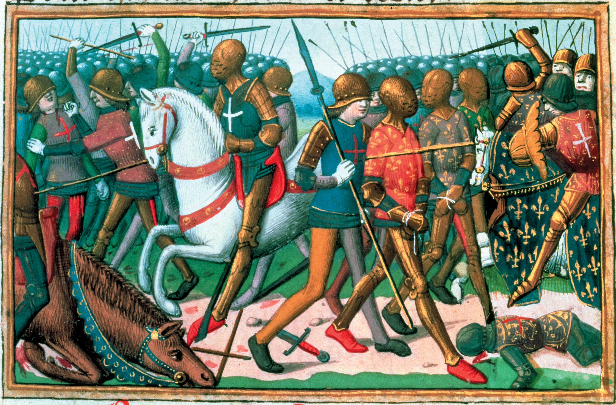 The brutal reality of medieval warfare: A glimpse into the chaos of a Middle  Ages battle - History Skills