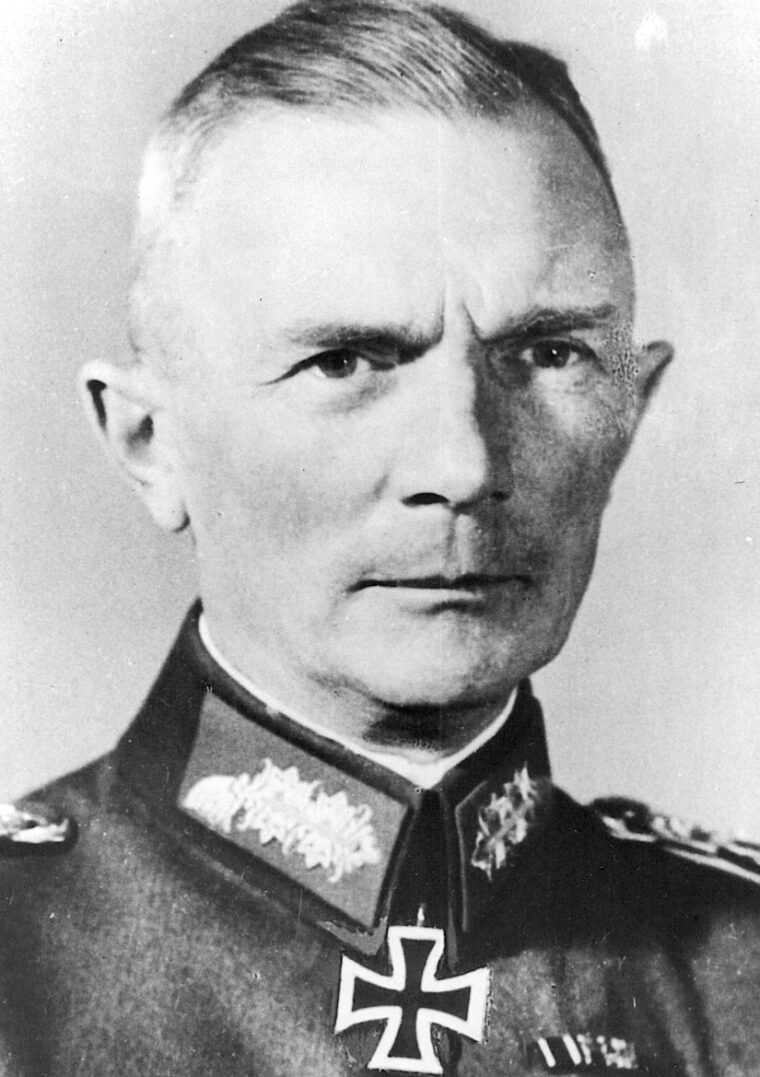 Field Marshal Fedor von Bock commanded German Army Group South and planned an offensive of his own in the summer of 1942.