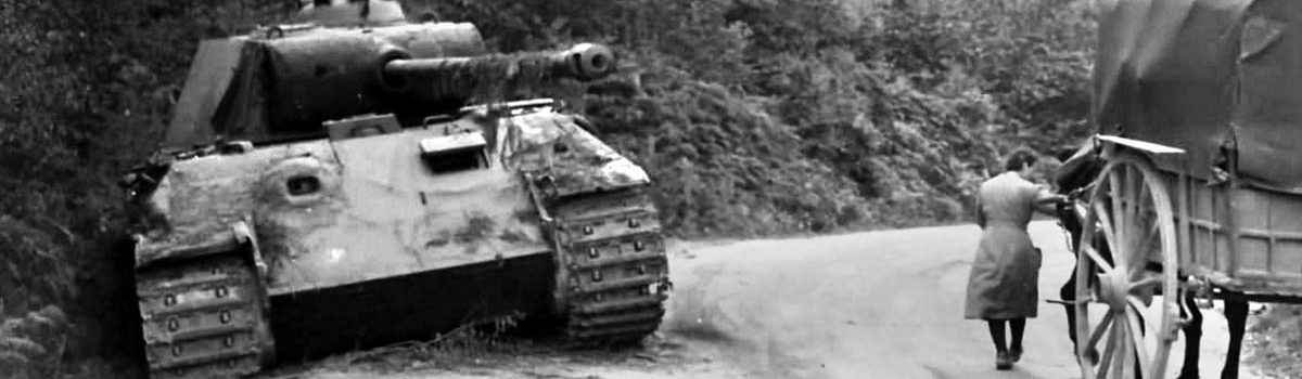 Saint Sever Tank Duel: M4 Sherman vs. Mark V German Panther
