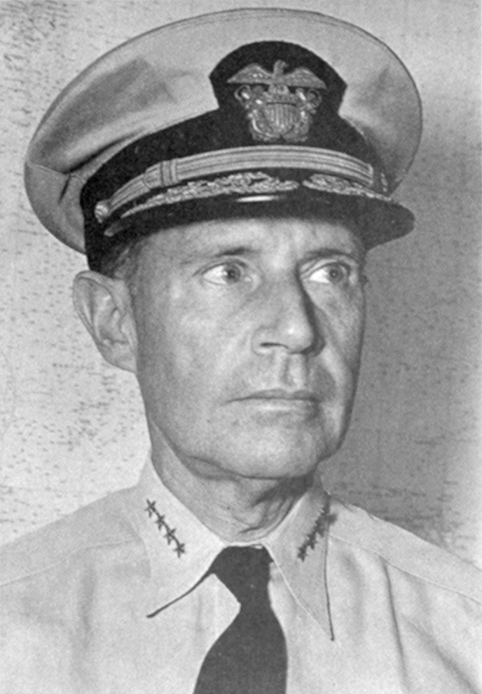 Admiral Raymond A. Spruance exercised tactical command at Midway.