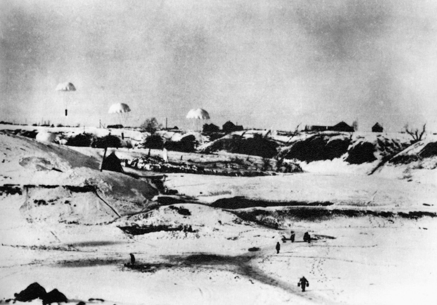 Despite numerous attempts by the Luftwaffe to supply those entrenched in the Demyansk pocket, their efforts proved to be an exercise in futility. On more than one occasion, valuable supplies parachuted directly into the hands of the Russians.