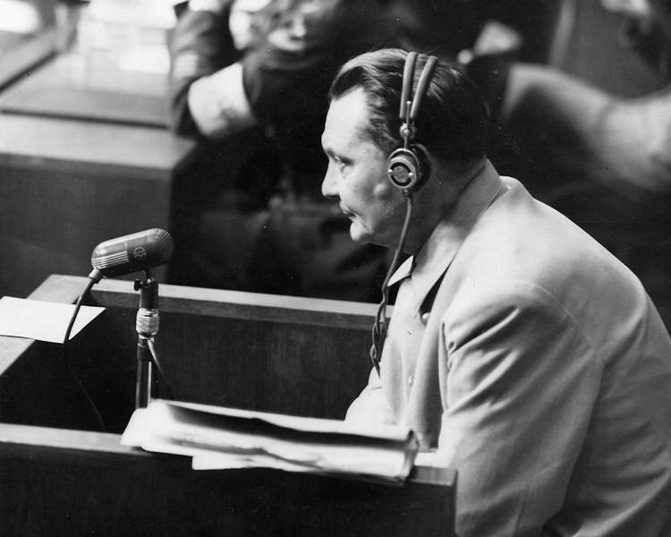 Göring takes the witness stand.