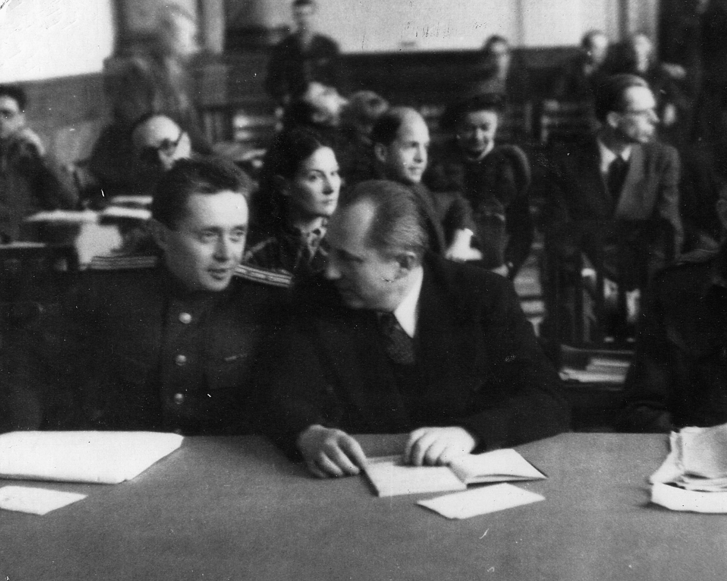 Russian chief prosecutor R.A. Rudenko relied heavily on incriminating documents to make the case against Göring.