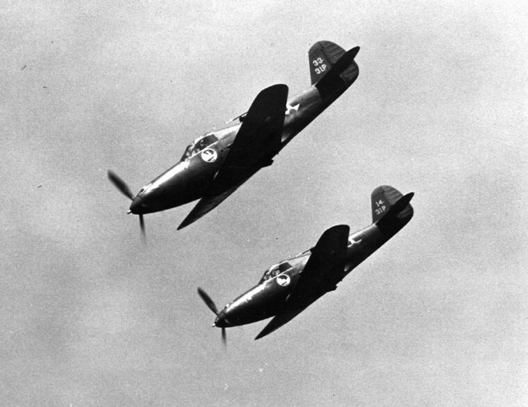 Though the P-39 lacked high-altitude capabilities, its short wingspan and tight turning radius made it particularly effective when used in a ground support role.