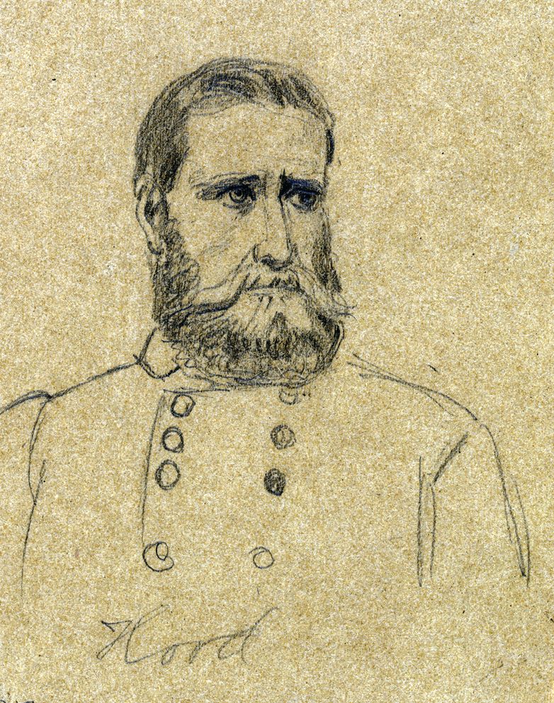 Confederate Brig. Gen. John Bell Hood. BOTTOM: Union Brig. Gen. Fitz-John Porter showed his mastery of defensive fighting during the Seven Days Battle. 