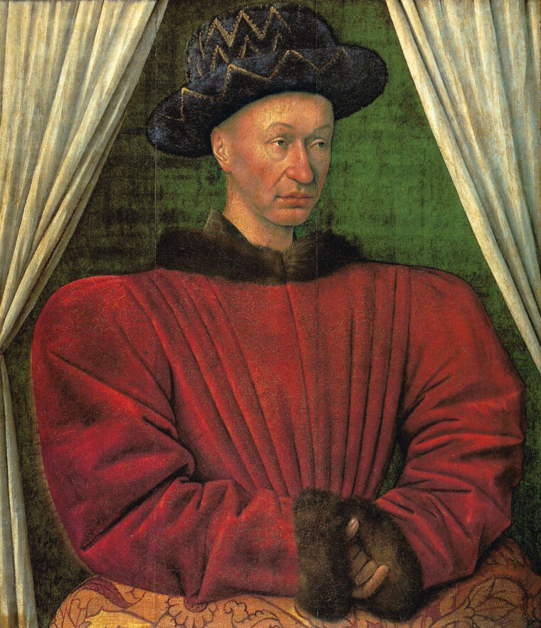 The weak-willed Dauphin, later crowned Charles VII.