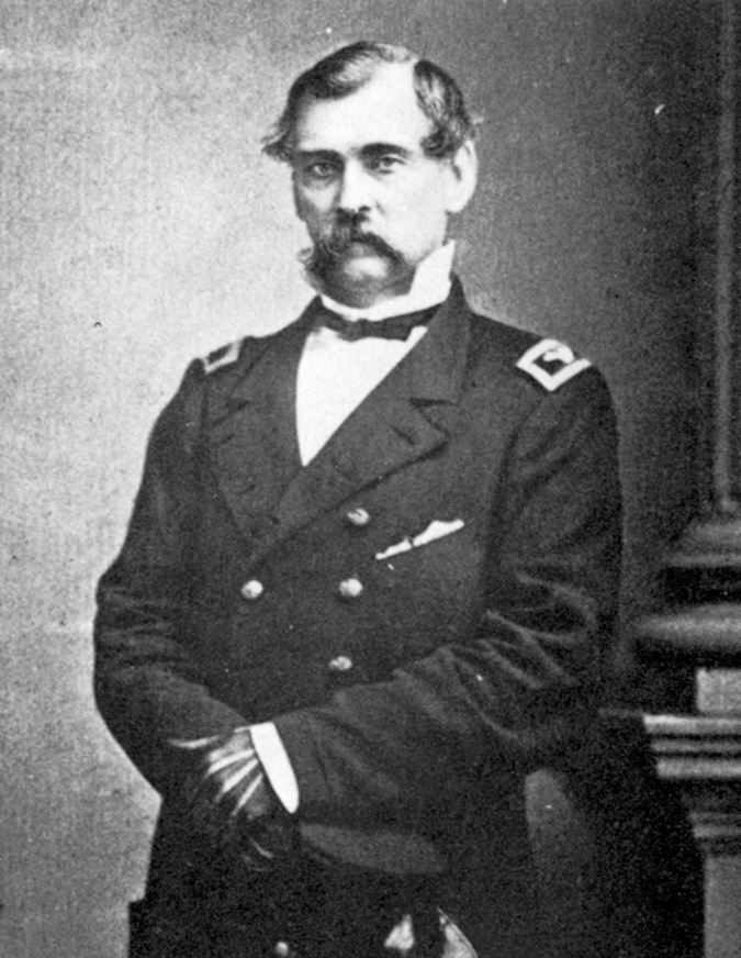 Union Brig. Gen. Charles Smith. The Union men had the advantage in military experience and skills.  