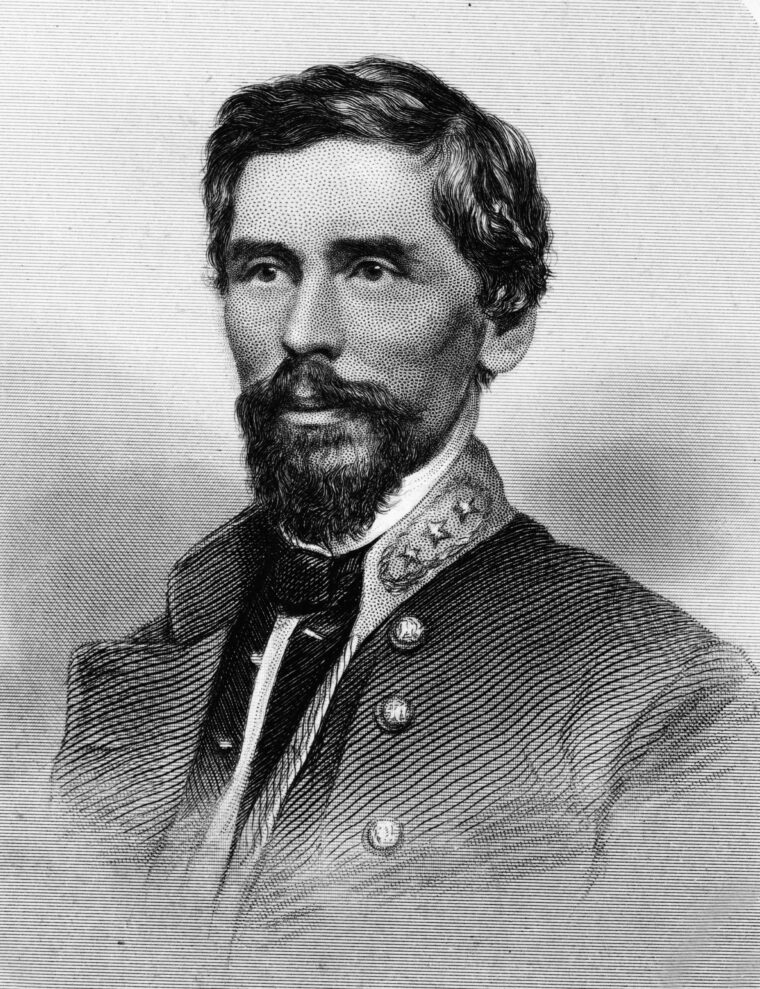 Confederate Major General Patrick Cleburne.
