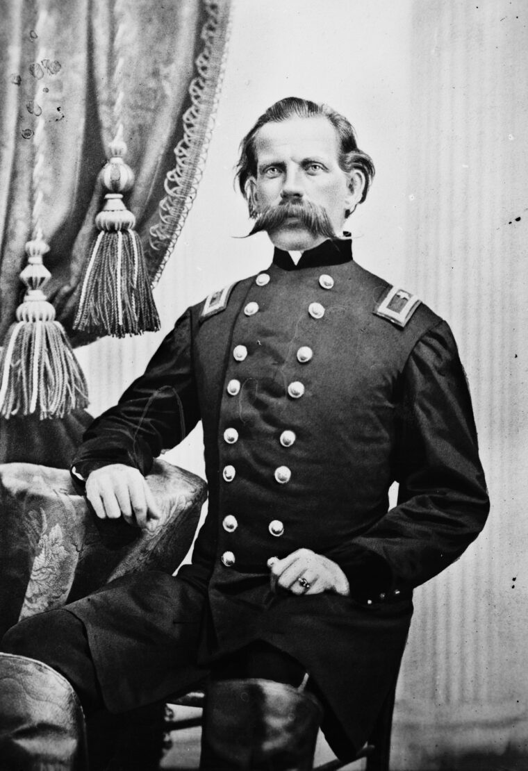 Union Brigadier General Richard W. Johnson.