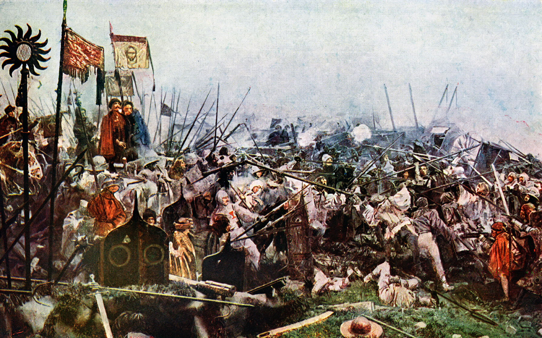The Hussite Wars continued long after sexagenarian Ziska died in 1424. Unfortunately, Hussite factions waged bitter warfare with each other after vanquishing their crusader foes.
