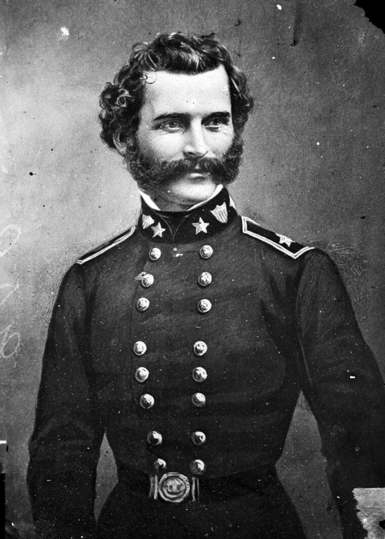 Confederate Brig. Gen. Gabriel James Raines designed primers that he attached to artillery shells to make land mines.