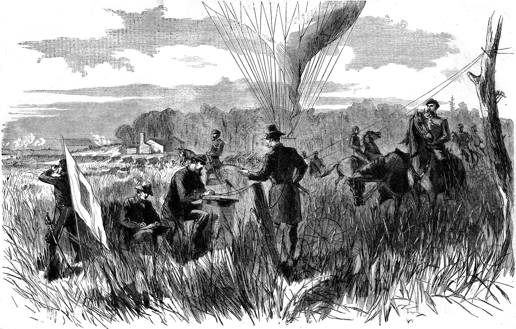 removal, the Union Balloon Corps withered without the support of succeeding commanders.