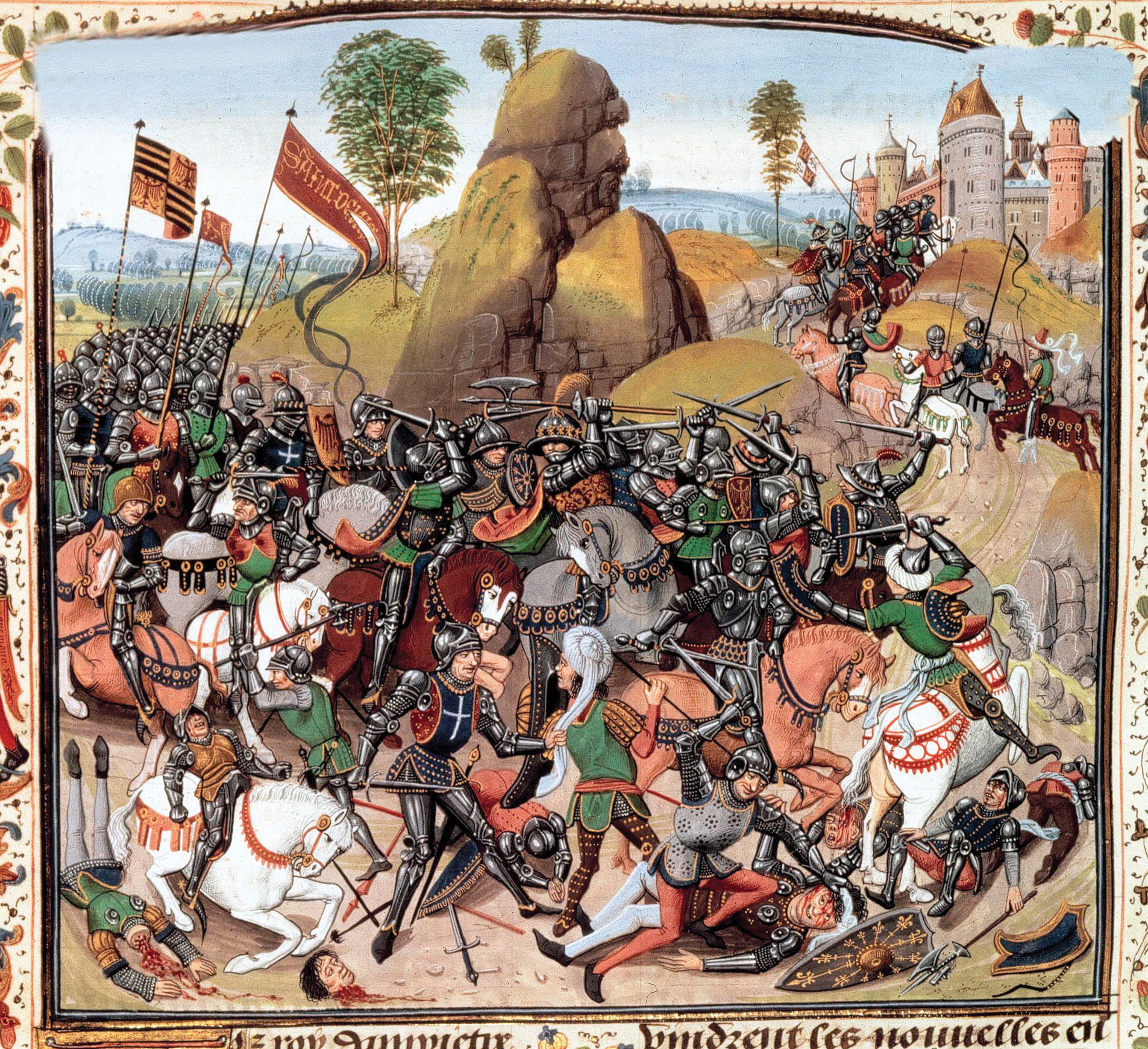The fighting between the English and the French spilled over into Castile in the 1360s. Both sides sought an alliance with the naval power, and du Guesclin ultimately won the struggle at the Battle of Montiel in March 1369.