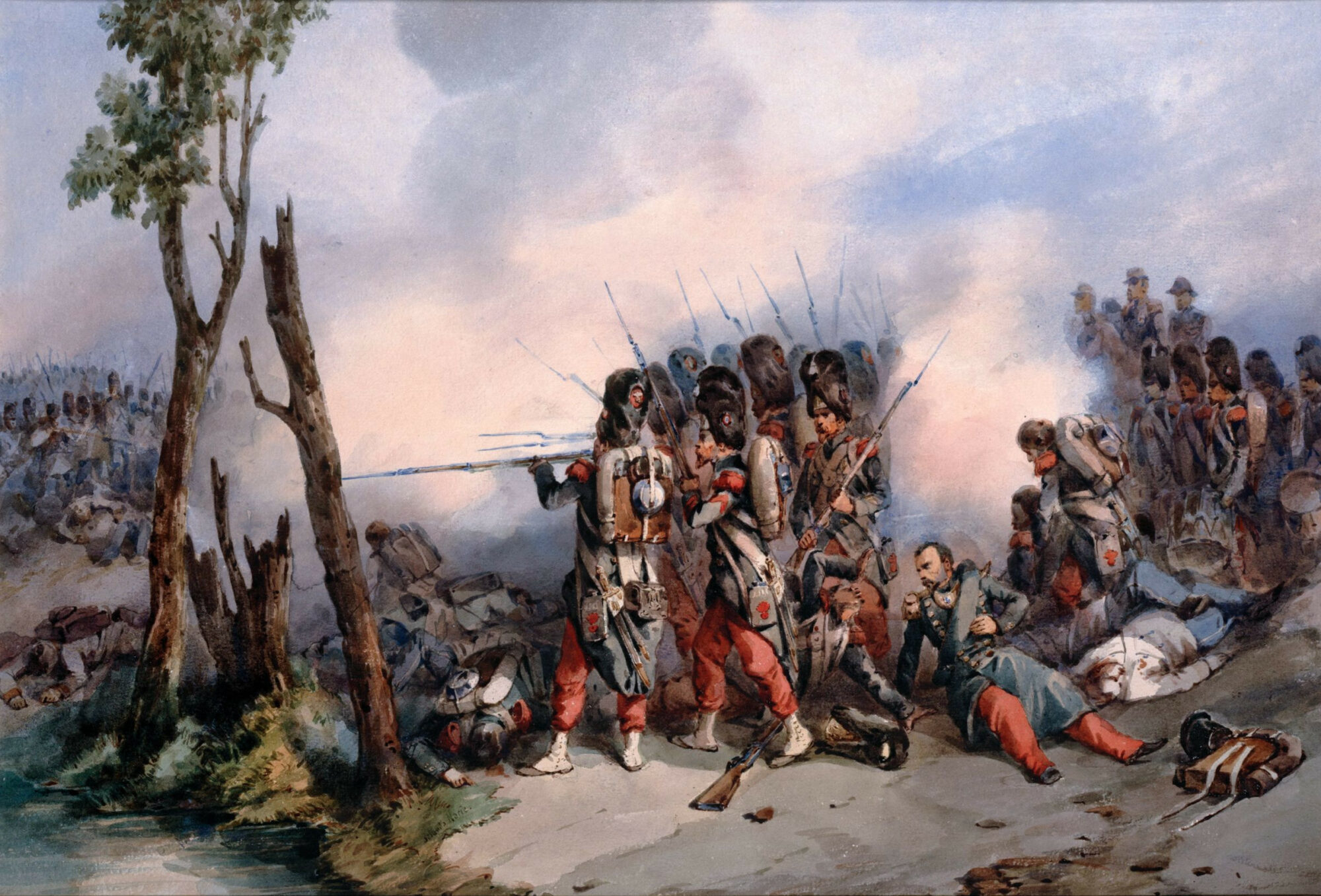 Napoleon At The Battle Of Magenta