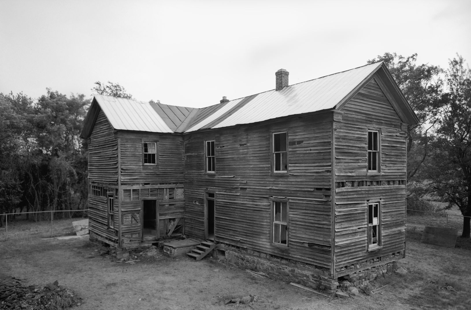 The Brawner farm house was a focal point for both sides during the battle. John Brawner and his family left the house as shots and shells passed through it, but returned later to find it still standing. 