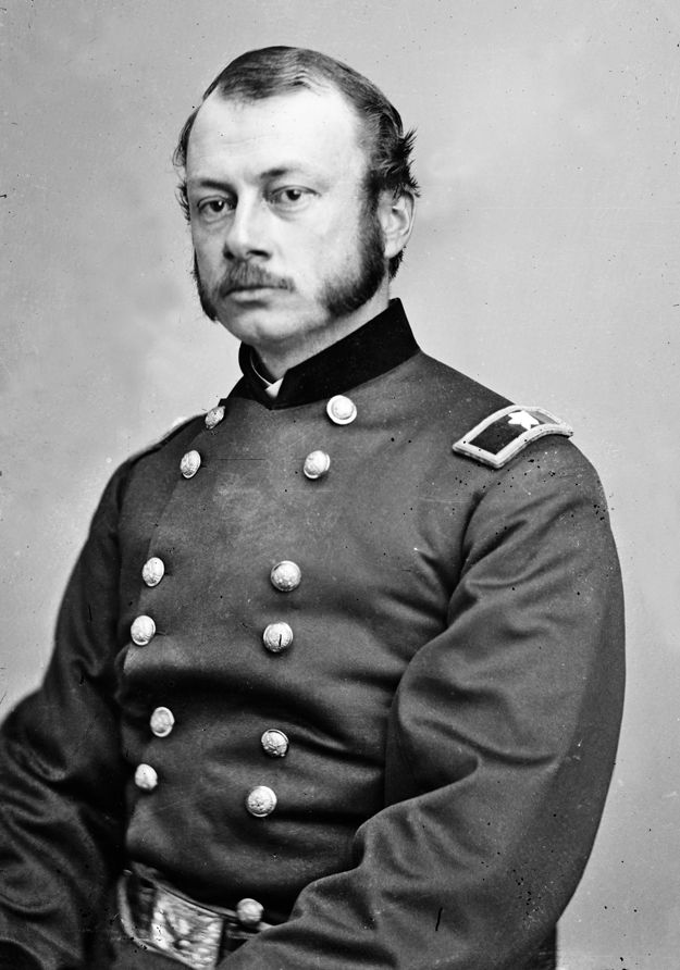 Union commanders Colonel Robert Potter.