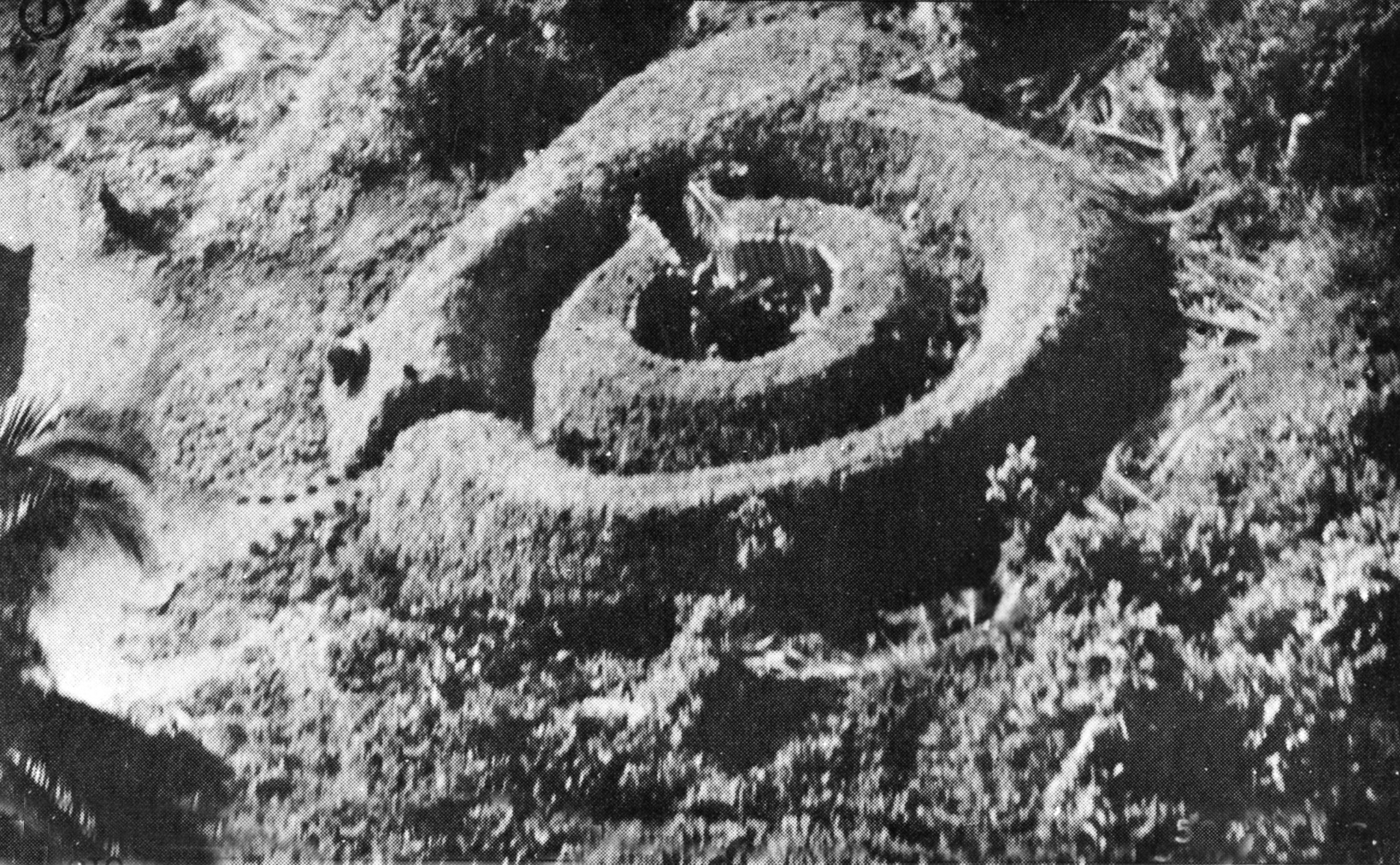 This riveting aerial photograph taken during the raid on Kavieng on February 15, 1944, depicts a newly completed earthen revetment protecting a Japanese dual-barrel 25mm antiaircraft gun emplacement. These weapons posed a significant threat to low-flying B-25s on bombing and strafing runs.