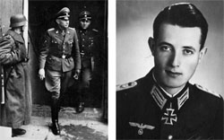 LEFT: SS General of Security Police Heinz Reinefahrth commanded the German defenders of Küstrin in the winter of 1945. RIGHT: Captain Albrecht Wustenhagen wrote after the Battle of Berlin that the Germans in Küstrin considered themselves “already dead men.”