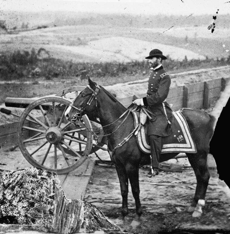 While General Ulysses S. Grant led operations against Richmond, Maj. Gen. William T. Sherman directed his armies to capture Atlanta in the late summer of 1864 by severing Confederate supply lines to the city.