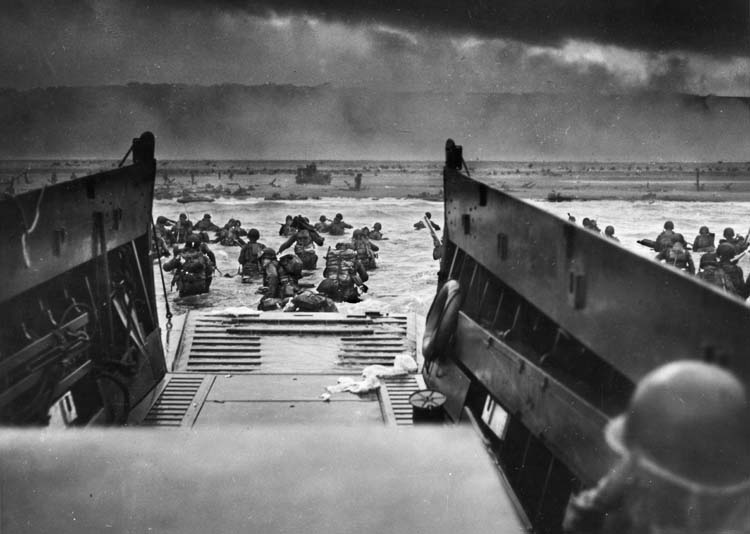 d-day landing at omaha beach