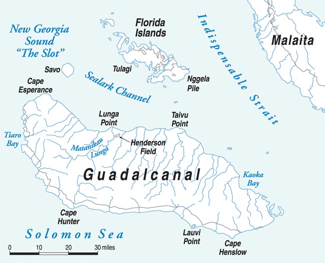 Naval battle of Guadalcanal