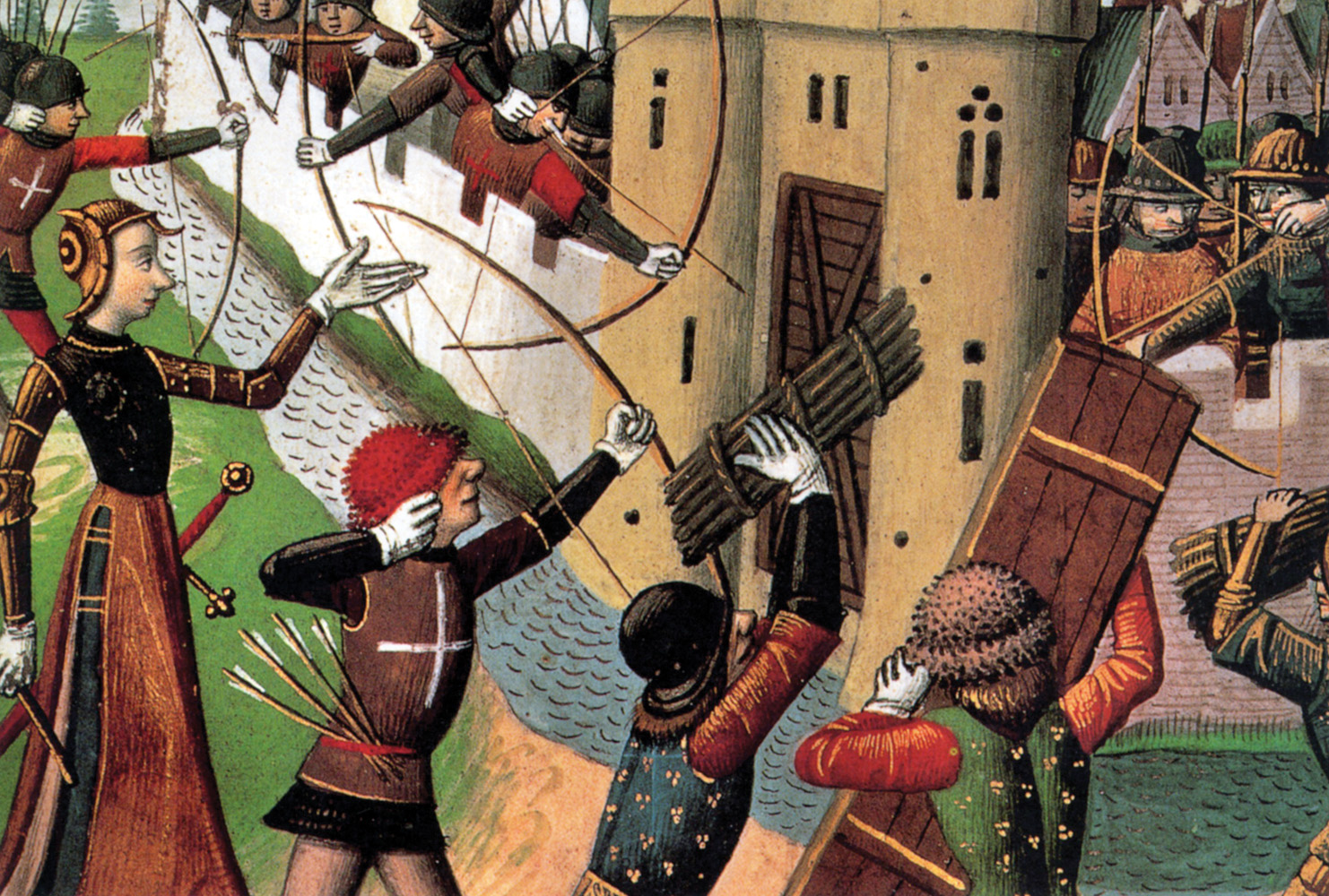 After clearing the Loire Valley of English forces, Joan participated in the unsuccessful attempt to take Paris from an Anglo-Burgundian army in September 1429. 