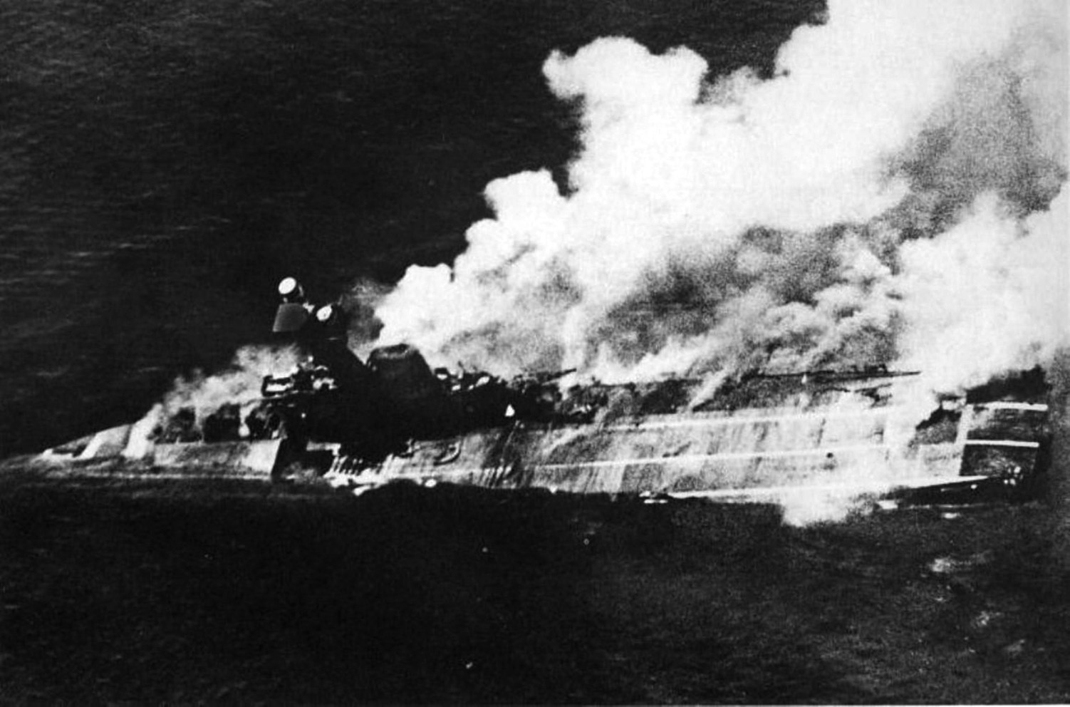 During the Japanese naval raids into the Indian Ocean in 1942, the British aircraft carrier Hermes was sunk. 