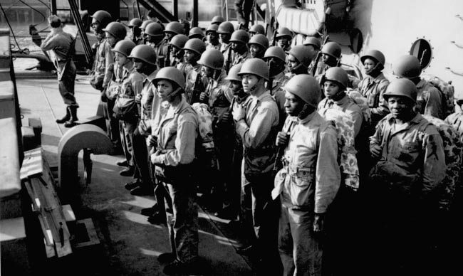 African American Marines in WW2