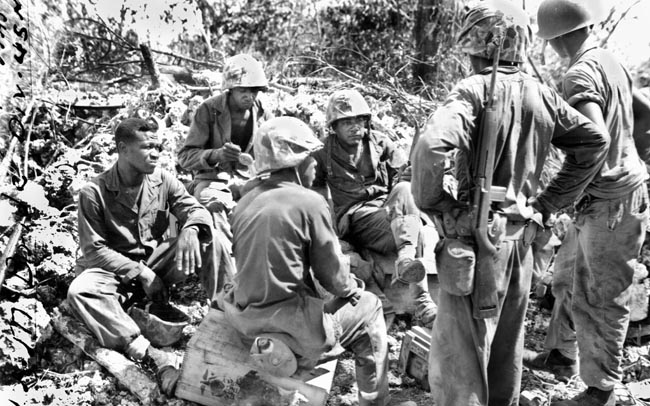 African American Marines in WW2