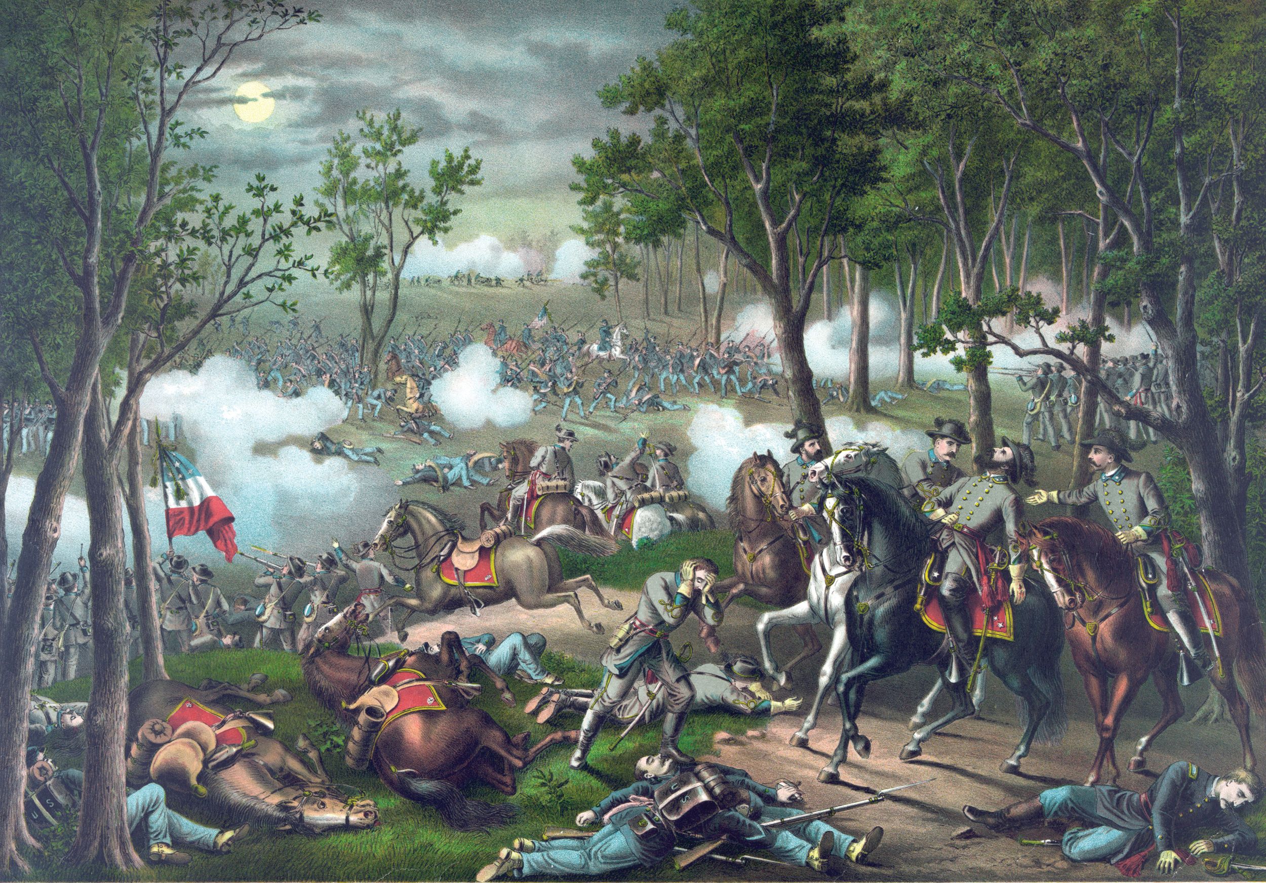 At the Battle of Chancellorsville, Rodes and his division helped secure victory for Lee’s army. But the string of Confederate victories in the East ended with the death of Lt. Gen. Thomas J. “Stonewall” Jackson at Chancellorsville.