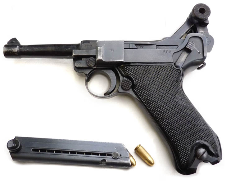 The easily recognized profile and mystique of the 9mm Luger pistol made it a highly prized souvenir among Allied troops.