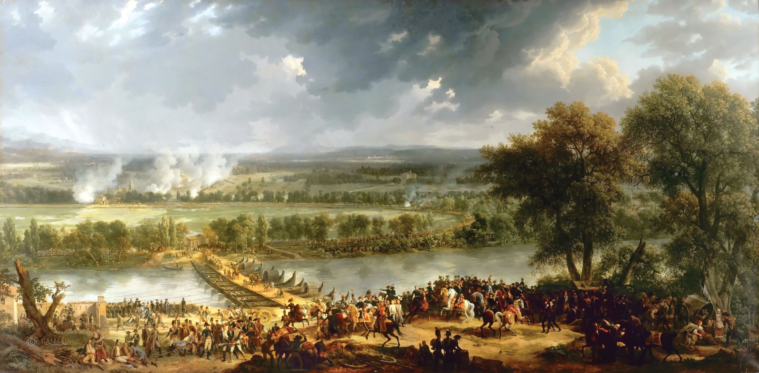 The Austrians proved capable of a stubborn defense at Arcole. The timely arrival of General Andre Massena’s division ultimately dislodged the Hapsburg troops.