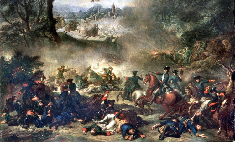 battle Lesnaya 1709