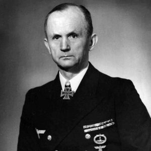 Grand Admiral Karl Dönitz was picked by Hitler to carry on the fight, surrendered to the Allies instead.