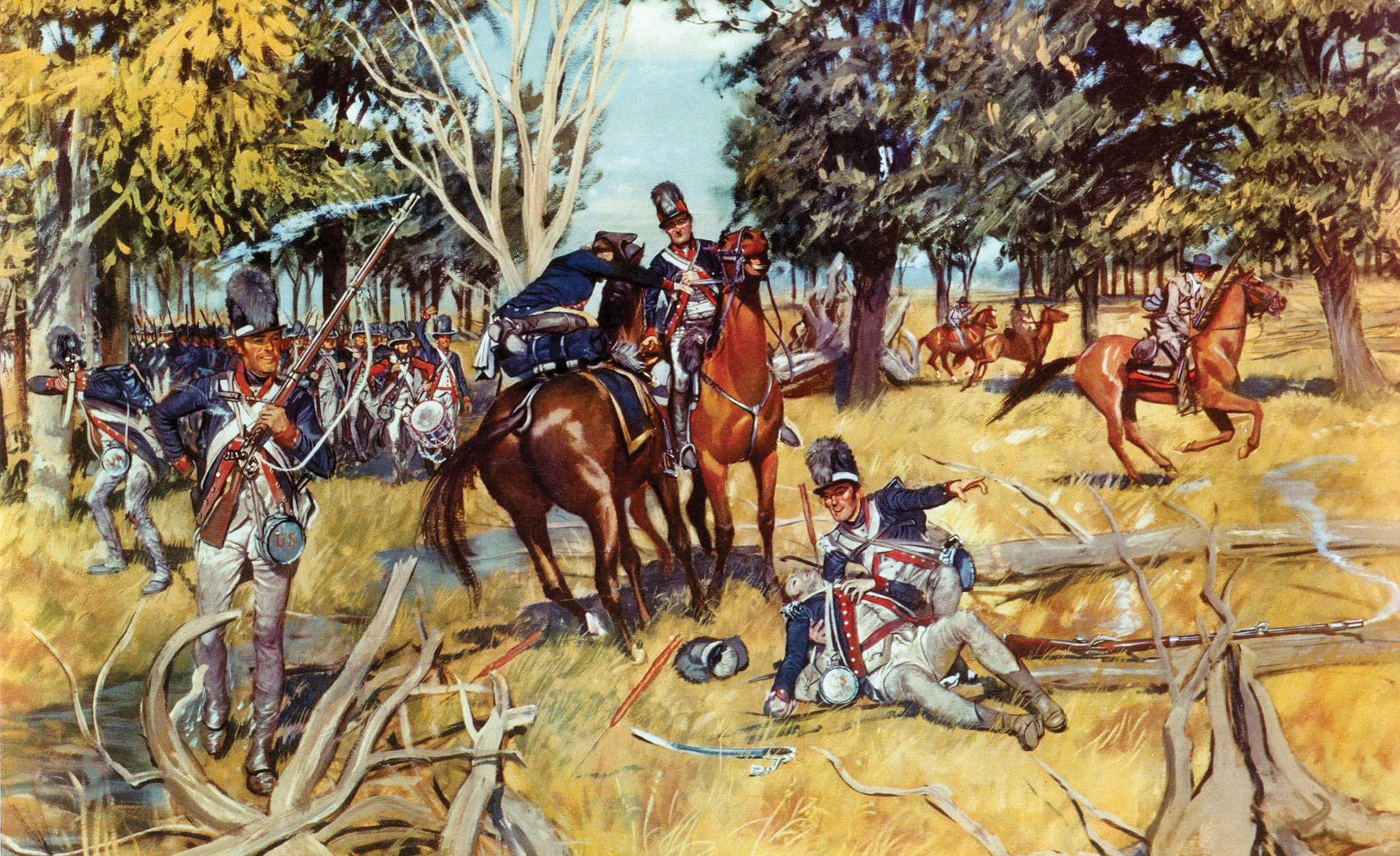 Maj. Gen. “Mad Anthony” Wayne’s well-trained regulars inflicted stinging retribution on the tribes of the Western Confederacy after defeating them at Fallen Timbers. 