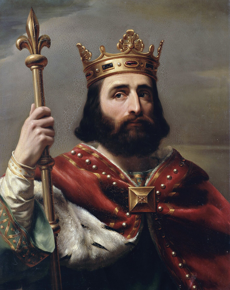 Pepin the Short conducted two seperate military expeditions to Italy to remove the threat to the Papacy posed by Lombard King Aistulf.
