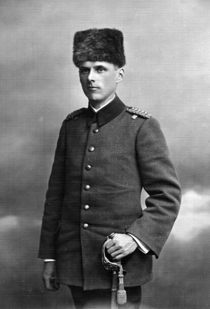 Curt Prufer in an Ottoman uniform in 1914.