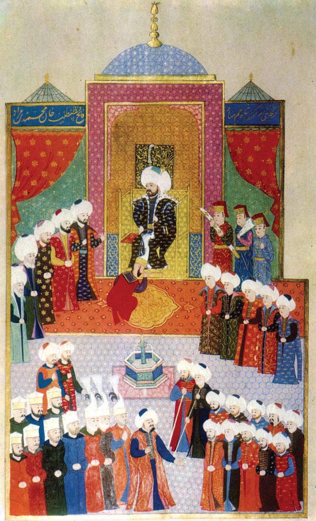 Bertrandon de la Broquiere experienced firsthand the formalities of the Ottoman court while accompanying the Milanese ambassador to Adrianople in 1433. 