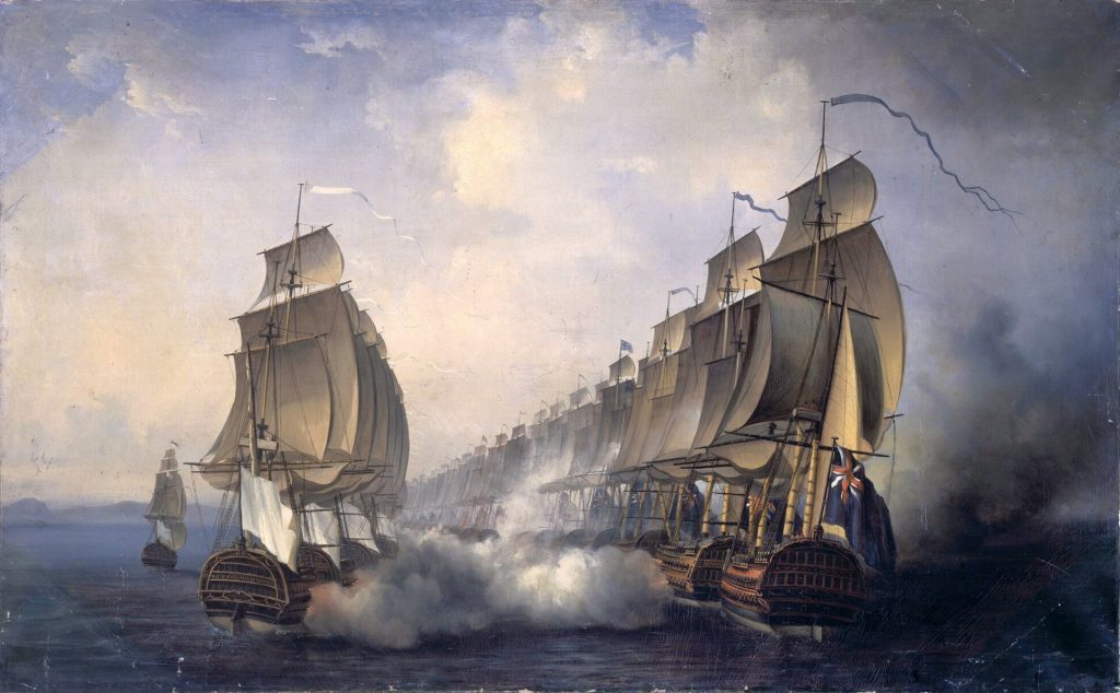 Despite having fewer ships, Suffren defeated Hughes at Cuddalore in June 1783, forcing the English to raise their siege of the strategic town. 