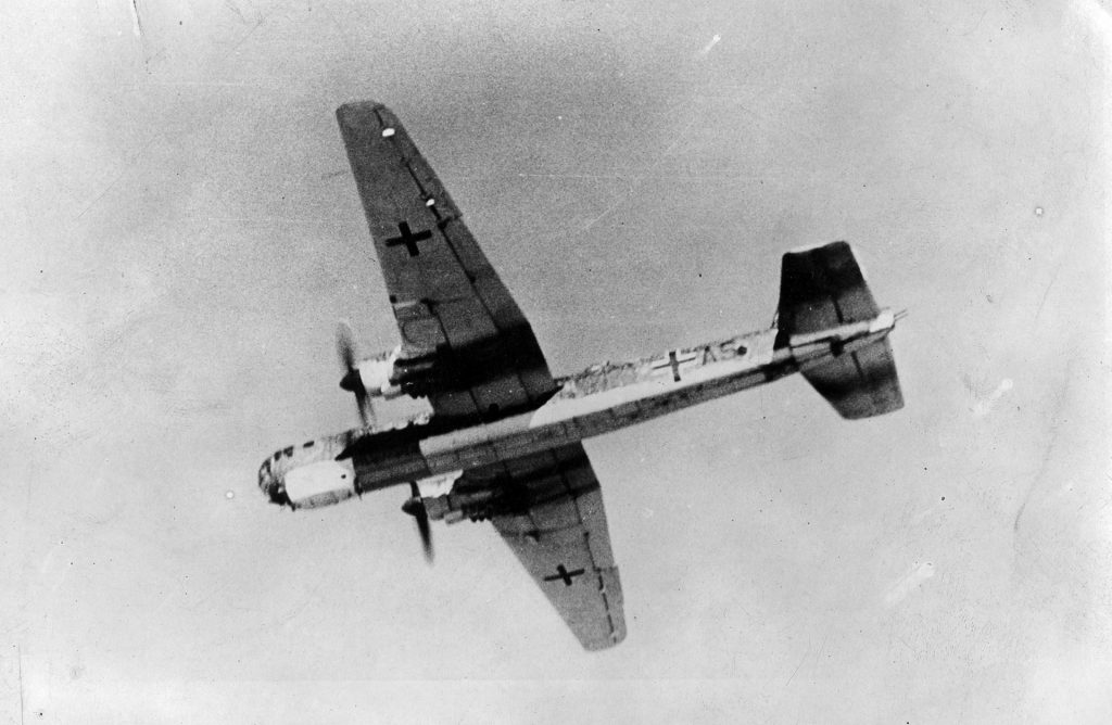 Specifications said the HE-177 should be capable of carrying a bomb load of 2,200 lbs—far less than the B-17’s 4,800 lbs. and the B-24’s 8,000 lbs.