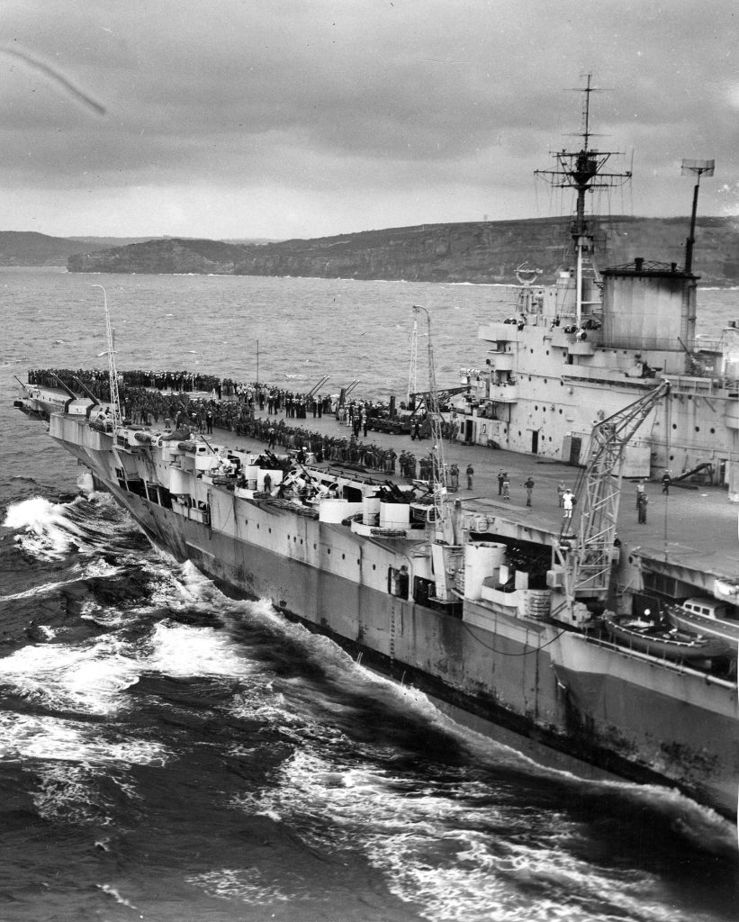 The aircraft carrier HMS Formidable was a major asset to the British effort to control the Mediterranean Sea. Her aircraft played key roles in reconnaissance and attack.