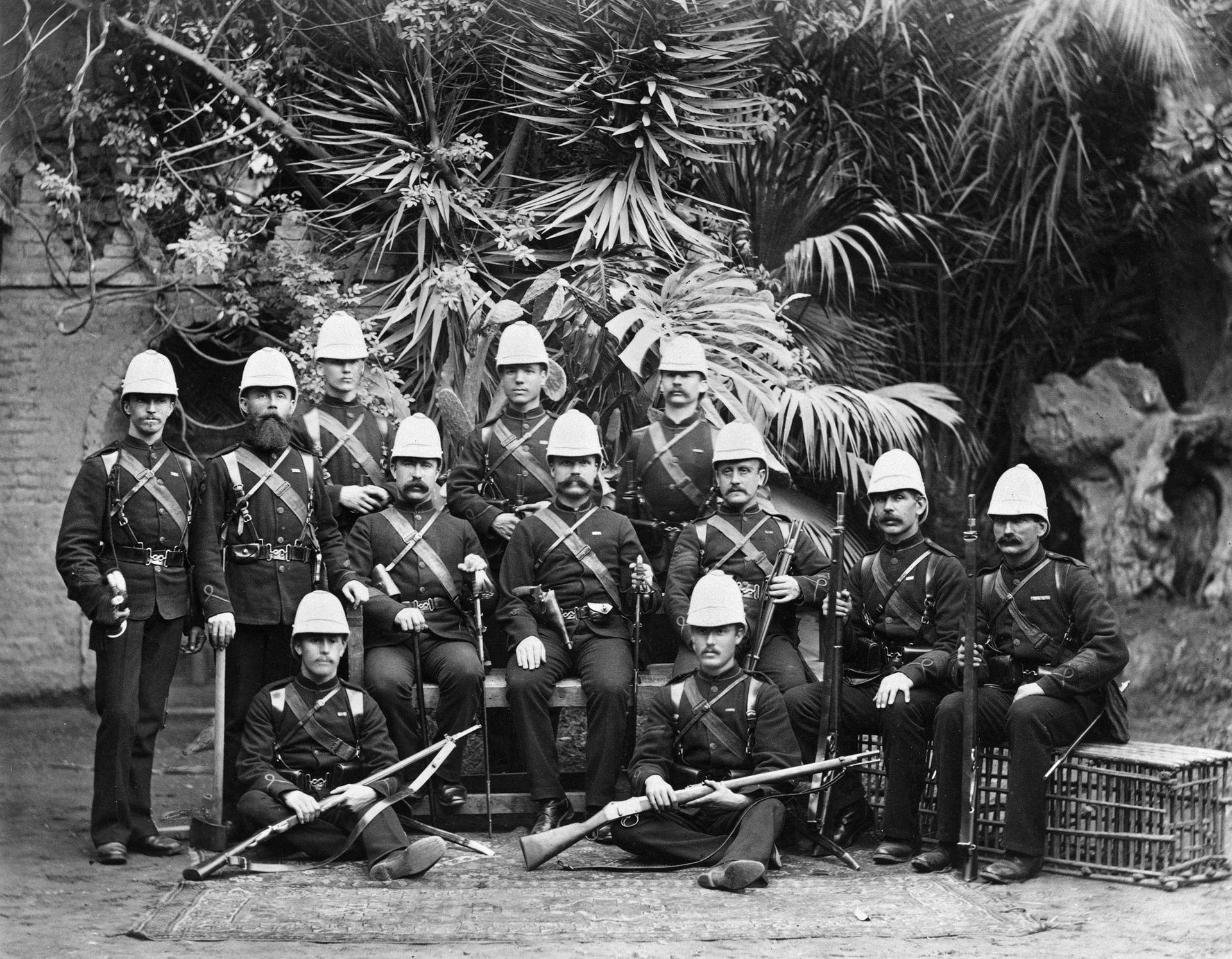Soldiers of the King's Royal Rifle Corps who served in the Anglo-Egyptian War.