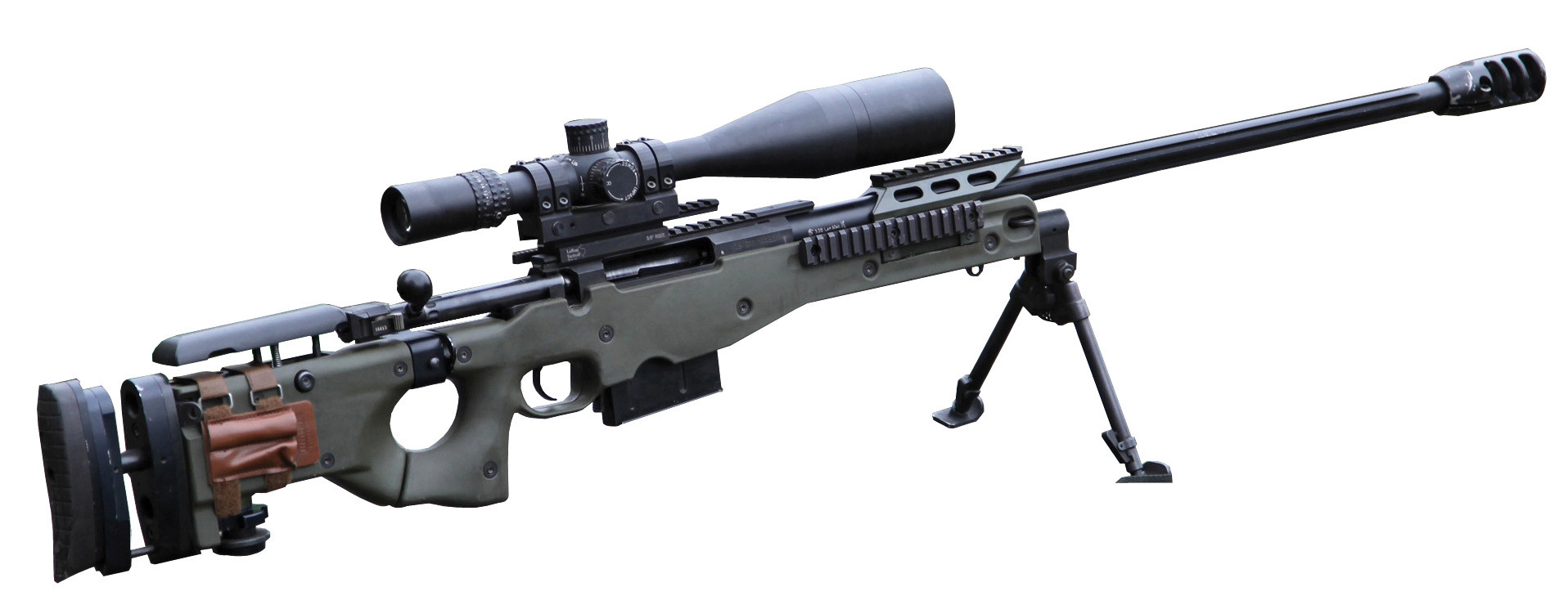 The heaviest weapon that Kyle used on missions in Iraq was the bolt-action .338 Lapua. The cartridge’s power and range approached that of a .50-caliber Browning Machine Gun round.