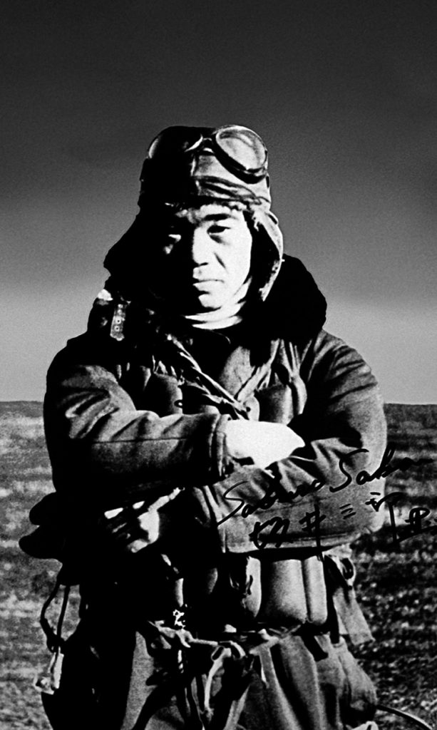 Sakai in China when he was a petty-officer pilot.