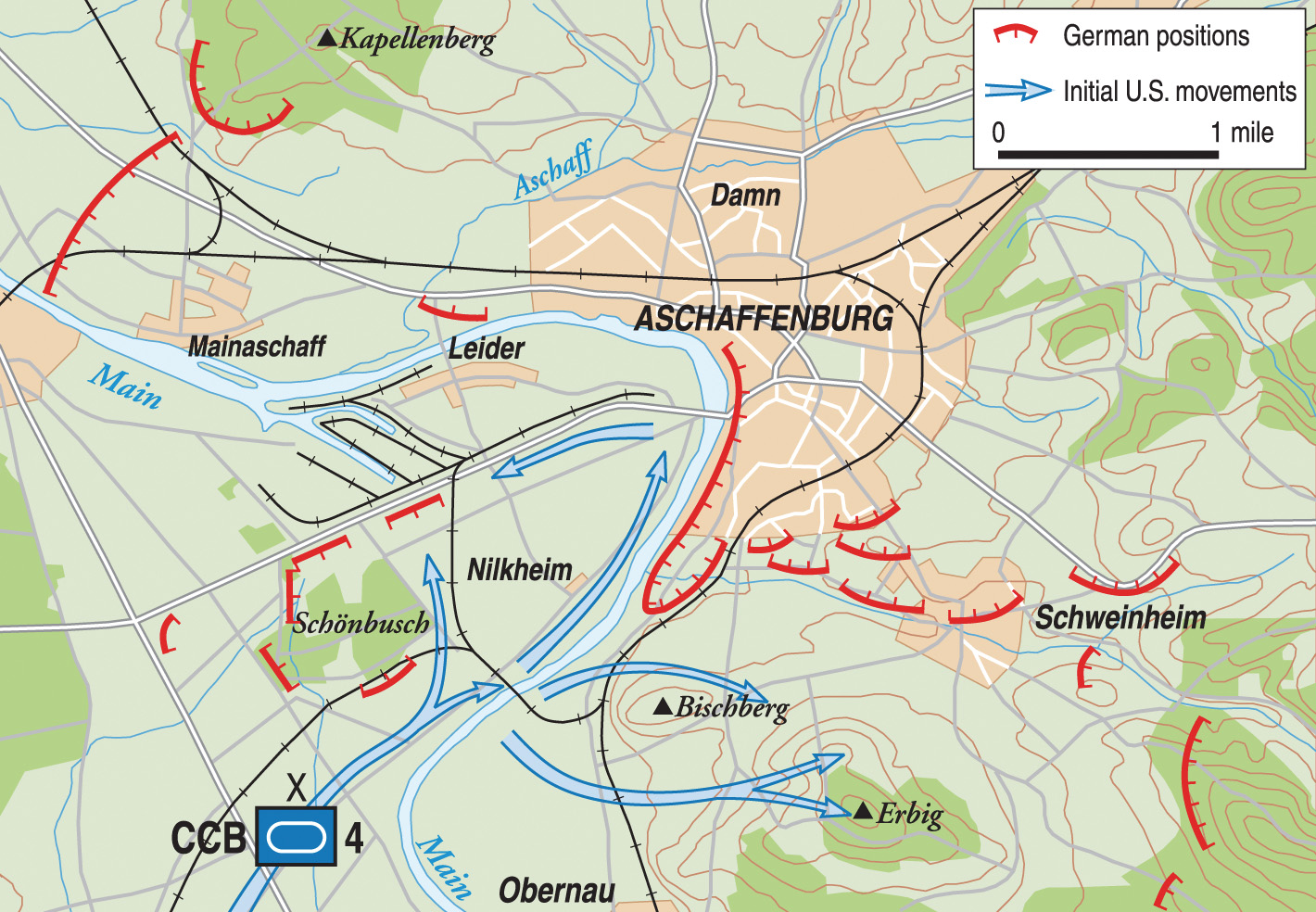 Ten Days at﻿ Aschaffenburg - Warfare History Network