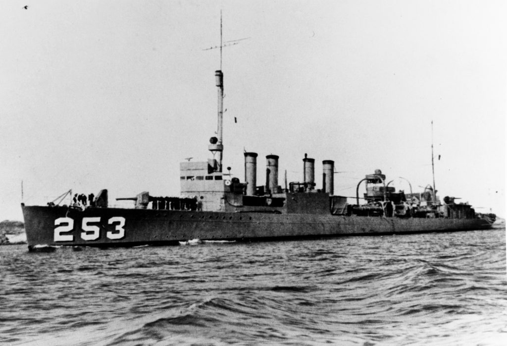 The destroyer HMS Stanley, formerly the USS McCalla, amassed an impressive record while serving on convoy duty in the Atlantic, participating in the sinking of the German submarines U-131 and U-434. Stanley, however, was later sunk by torpedoes fired from the U-574.