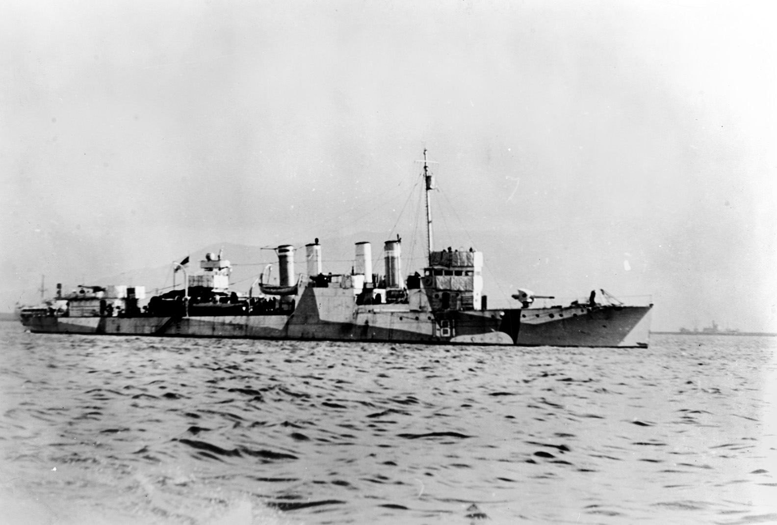 Formerly the USS McCook, the destroyer later known as HMS St. Croix served as a convoy escort in the Atlantic, sinking two German U-boats. However, St. Croix was later sunk by torpedoes fired from a U-boat.