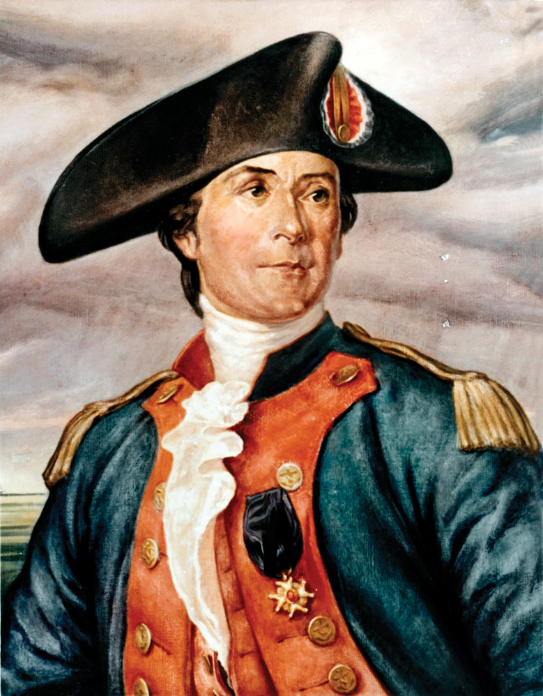 Commodore John Paul Jones. The Scottish-born naval commander’s victory off Flamborough Head boosted the morale of the Patriots fighting for independence. 