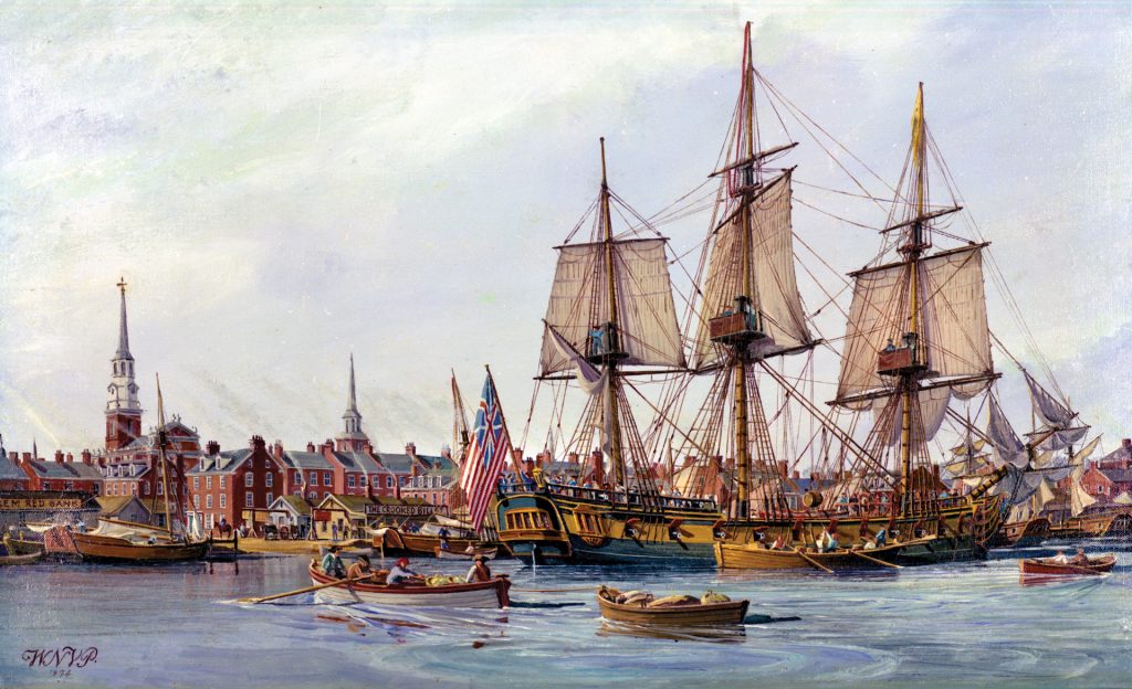 The Continental Navy commissioned Jones in 1775 to serve as a lieutenant aboard the USS Alfred, an aging merchant vessel converted into a man-of-war. 