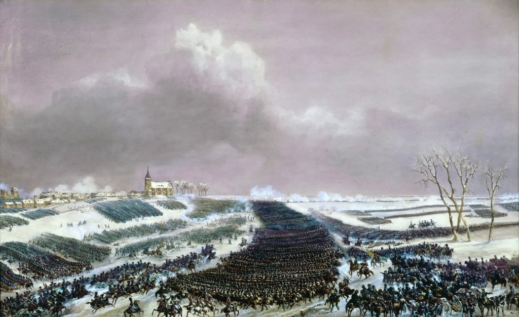 Napoleon answered the Russian counterattack that threatened his center by hurling Marshal Jean Murat’s 10,000 cavalrymen in an epic charge that bought him valuable time for reinforcements to arrive. 